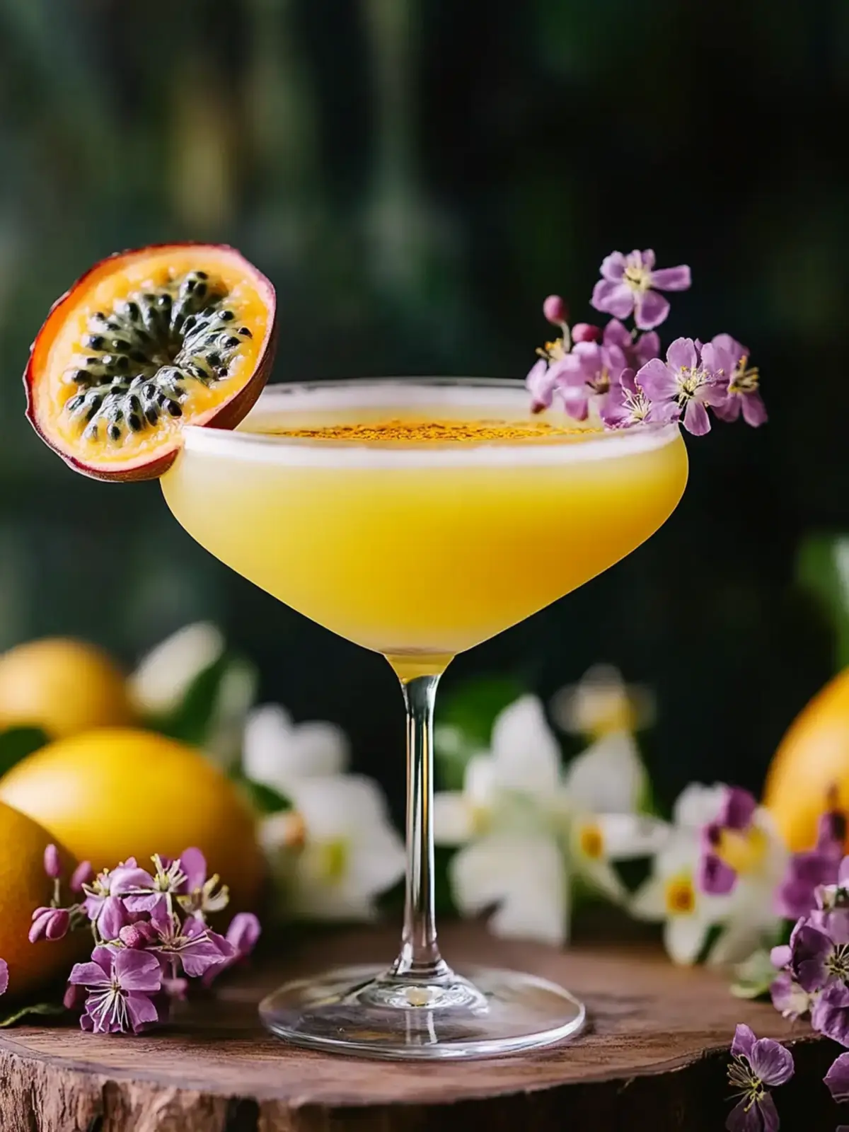 Passionfruit and Elderflower Martini: Your Dreamy Cocktail Escape 3 Passionfruit And Elderflower Martini