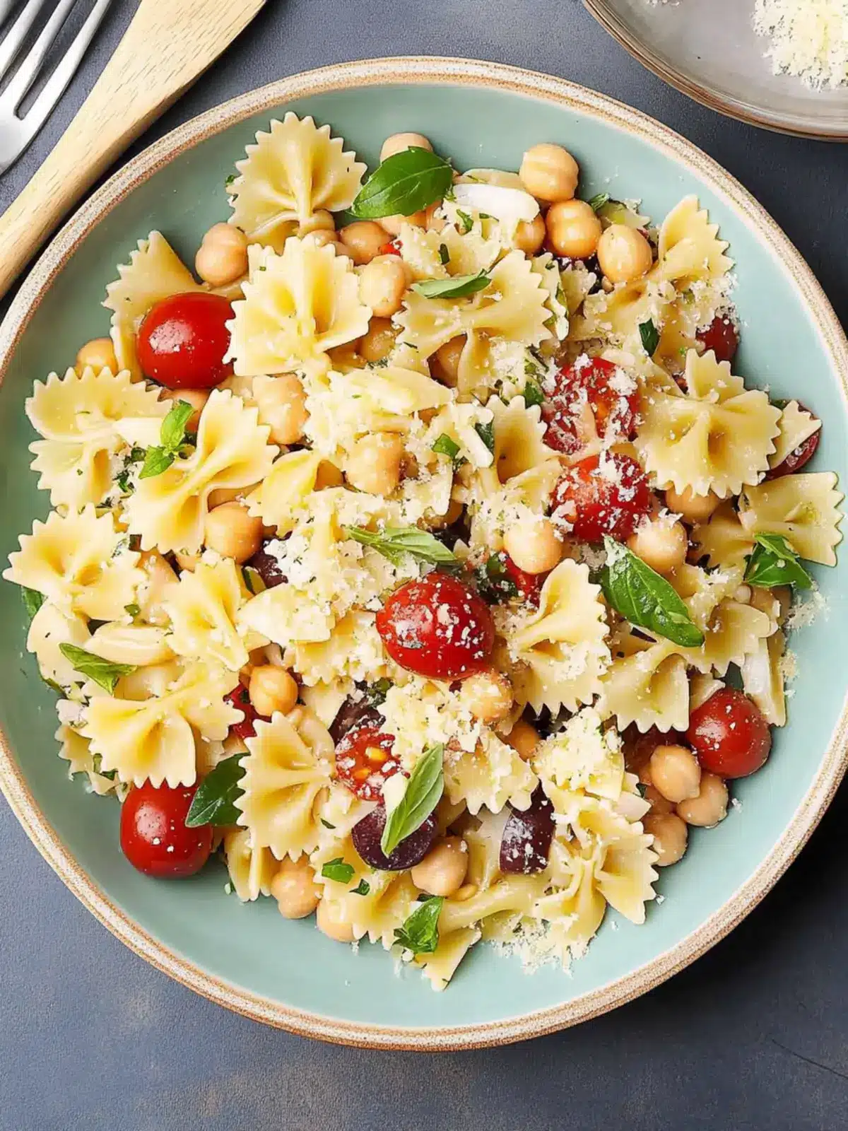 Chickpea Pasta Salad