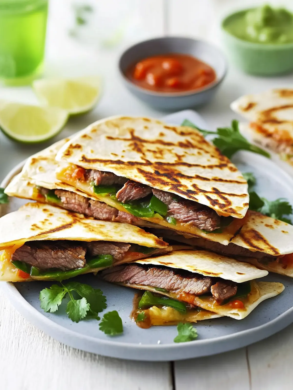 Beef Steak Quesadillas