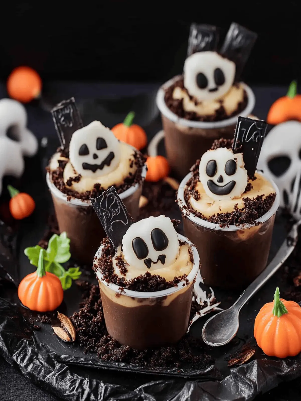 Halloween Dirt Pudding Cups That Wow Your Guests Instantly 4 Halloween Dirt Pudding Cups
