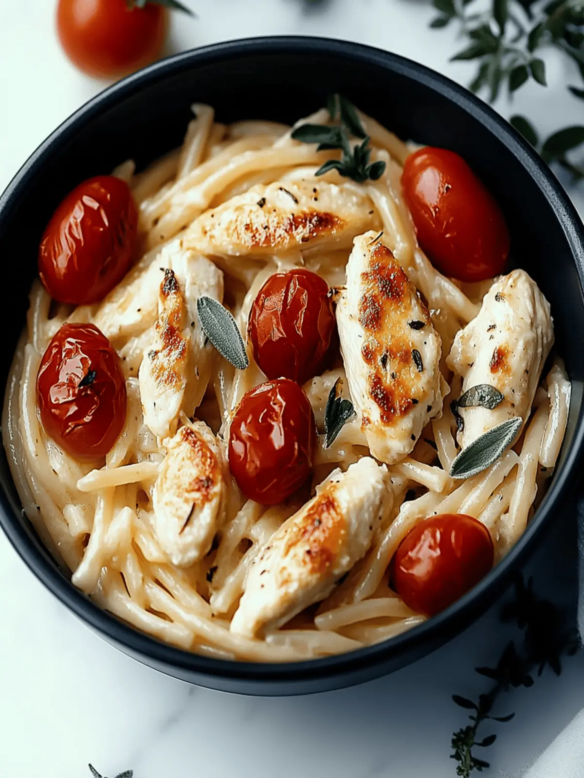 Chicken Mozzarella Pasta