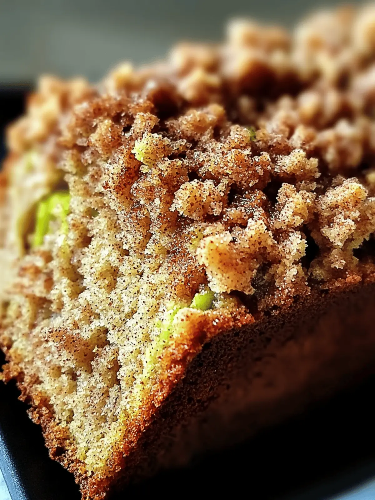 Cinnamon Streusel Topped Zucchini Bread Bakery Style: Irresistibly Moist 3 Cinnamon Streusel Topped Zucchini Bread Bakery Style: A Stunning Loaf