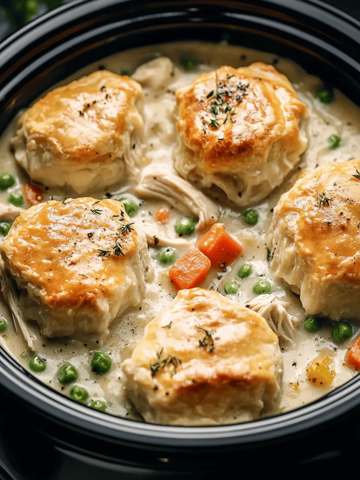 Crock Pot Chicken Pot Pie