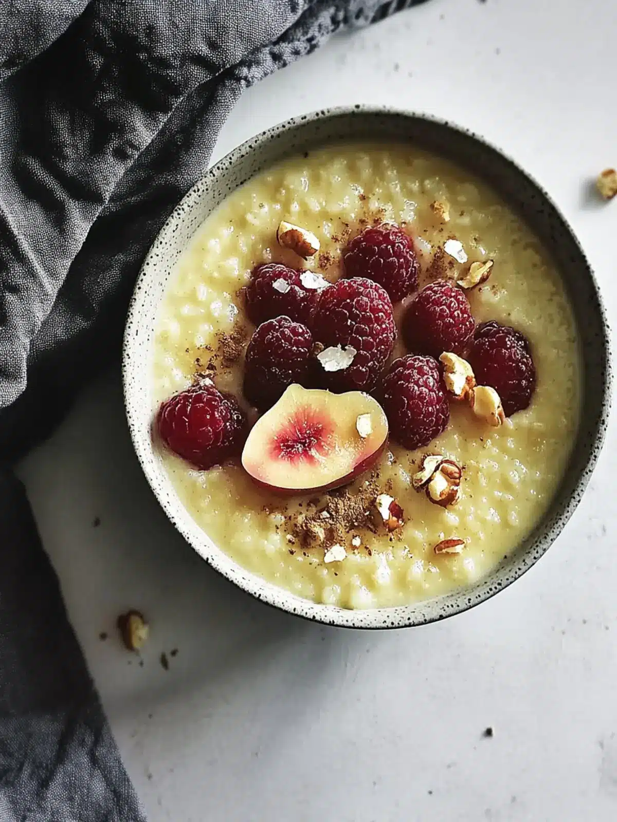 Maple Spiced Rice Pudding with Poached Winter Fruits Delight 2 Maple Spiced Rice Pudding with Poached Winter Fruits