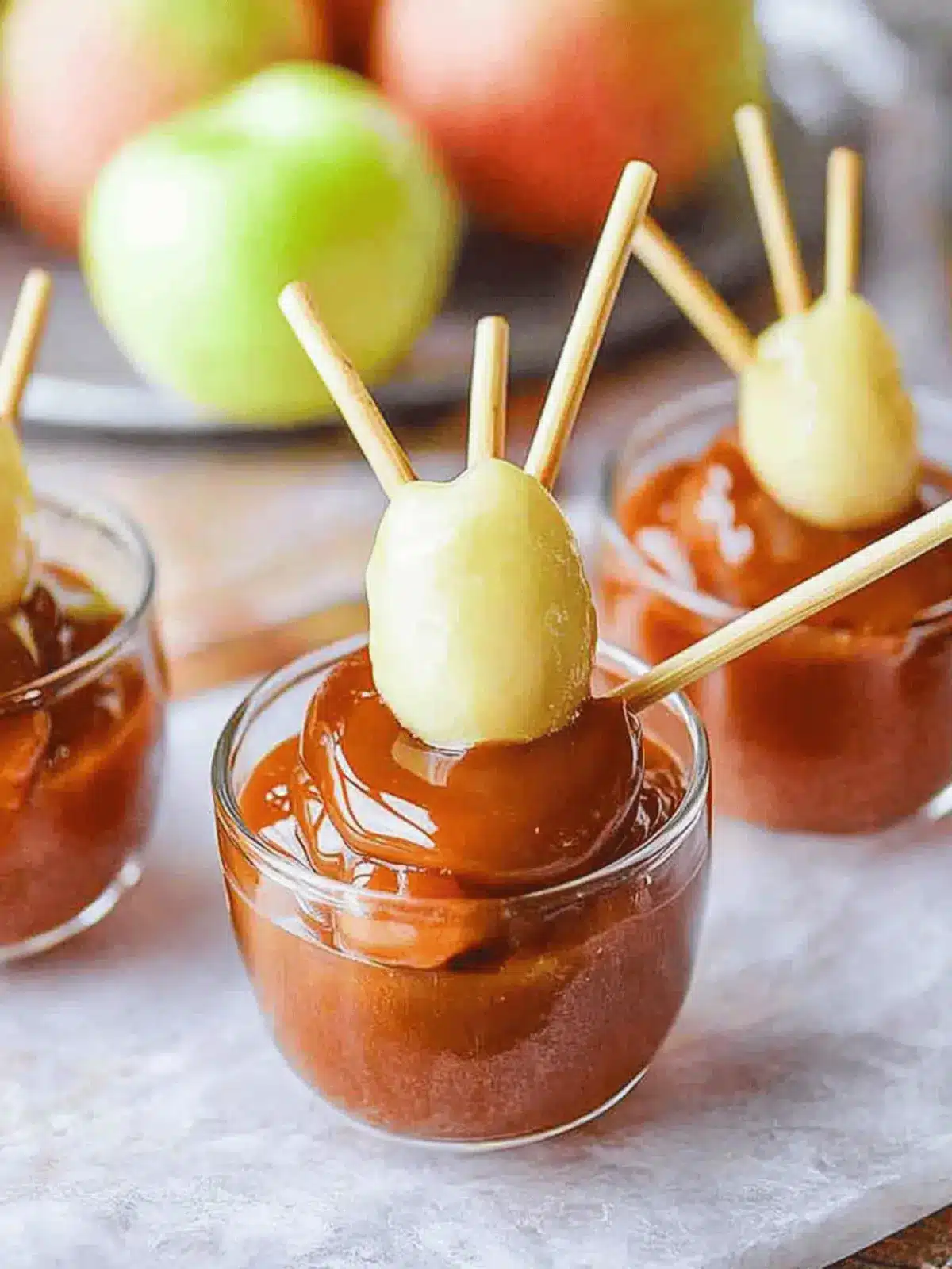 Mini Caramel Apple Dippers