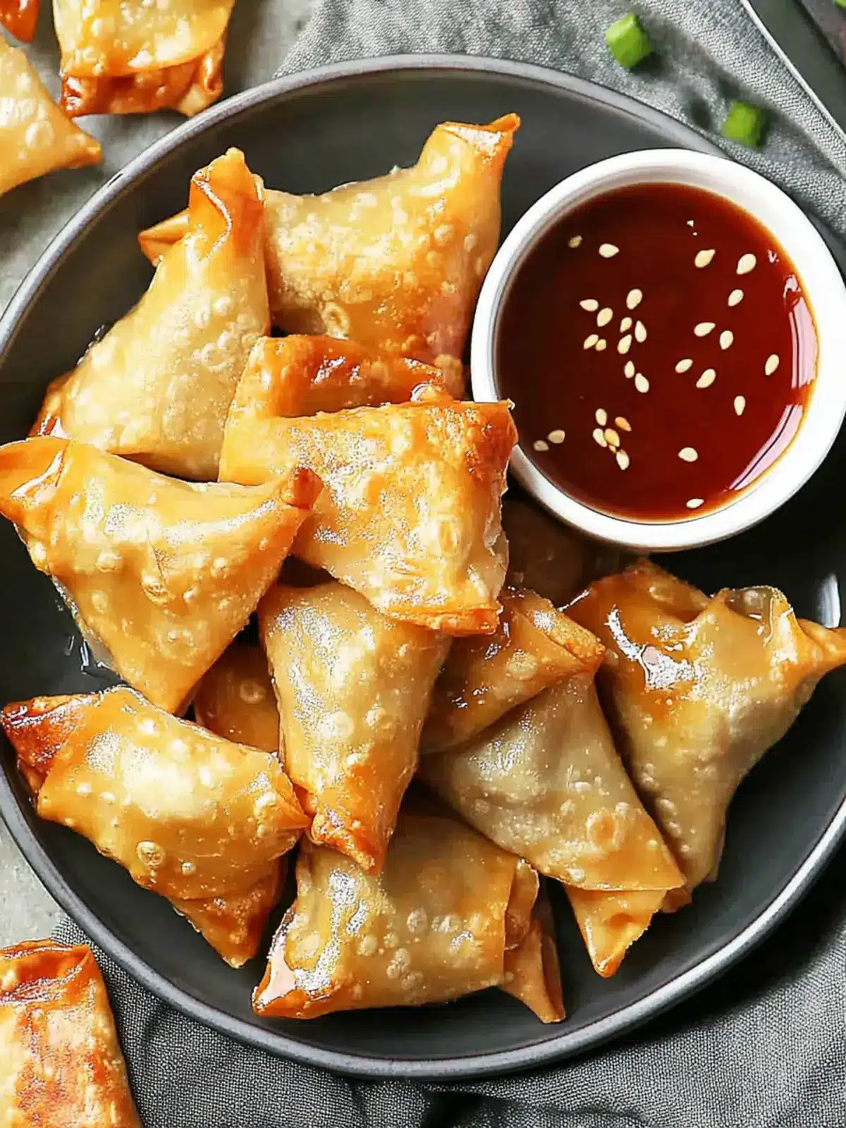 Baked Wontons