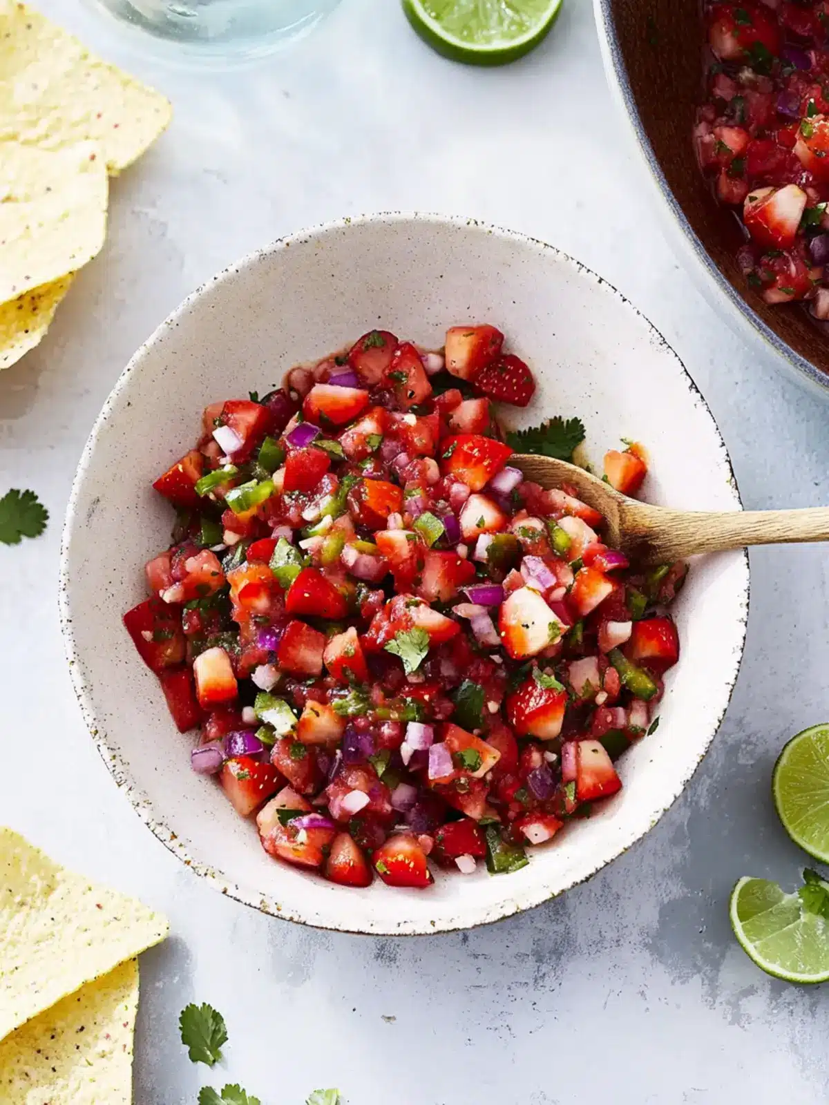 Zesty Spicy Strawberry and Jalapeño Salsa for Summer Fun 2 Spicy Strawberry and Jalapeño Salsa