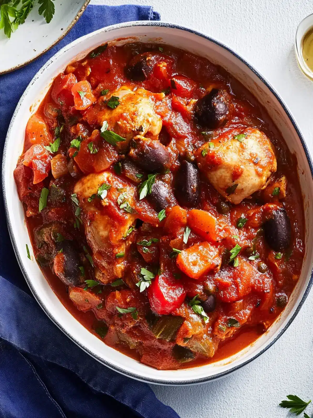 Slow Cooker Chicken Cacciatore