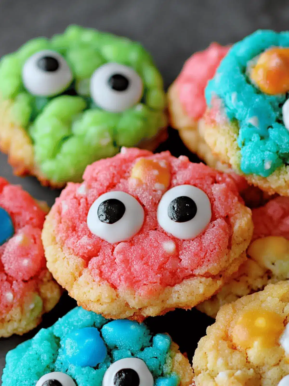 Gooey Monster Cookies