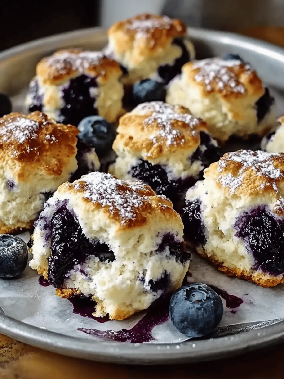 Mouthwatering Blueberry Biscuits with Lemon Glaze Delight 4 Mouthwatering Blueberry Biscuits with Lemon Glaze Delight