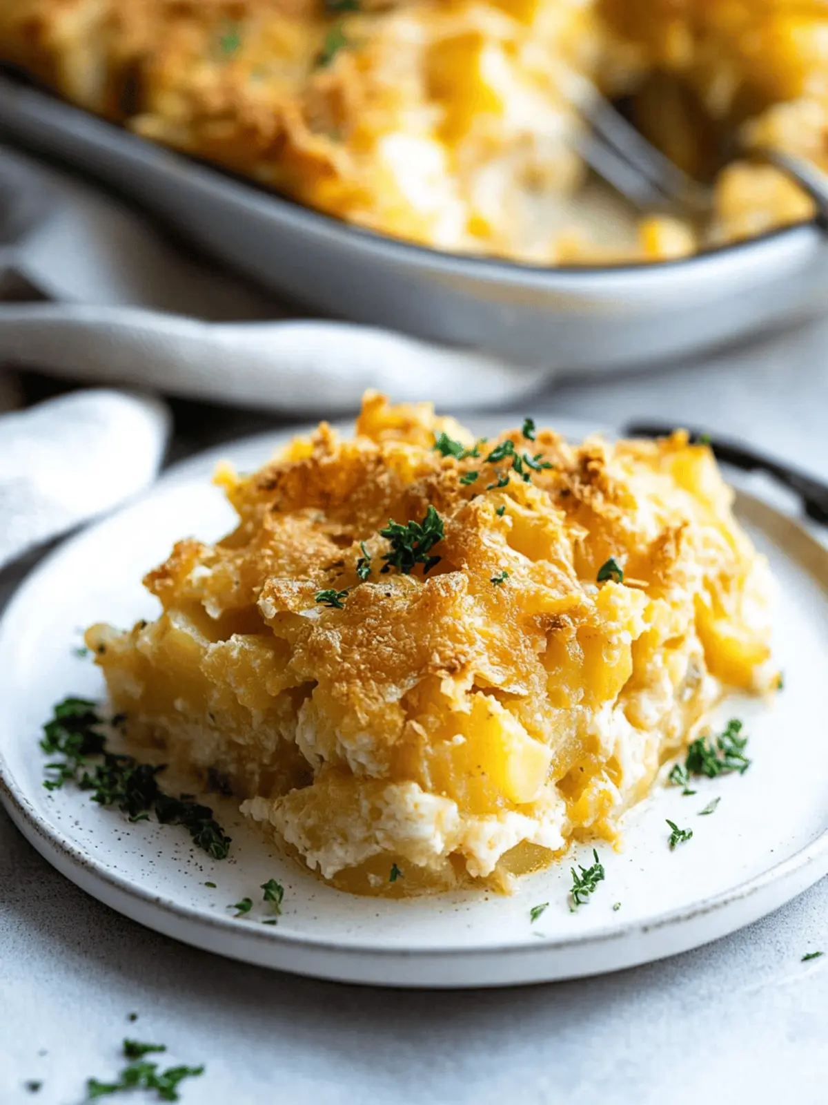 Cheesy Potato Casserole