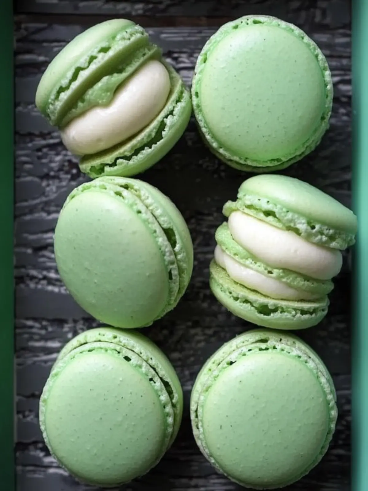 Delight in Pandan Macarons: Easy Tropical Treats to Make 2 Pandan Macarons