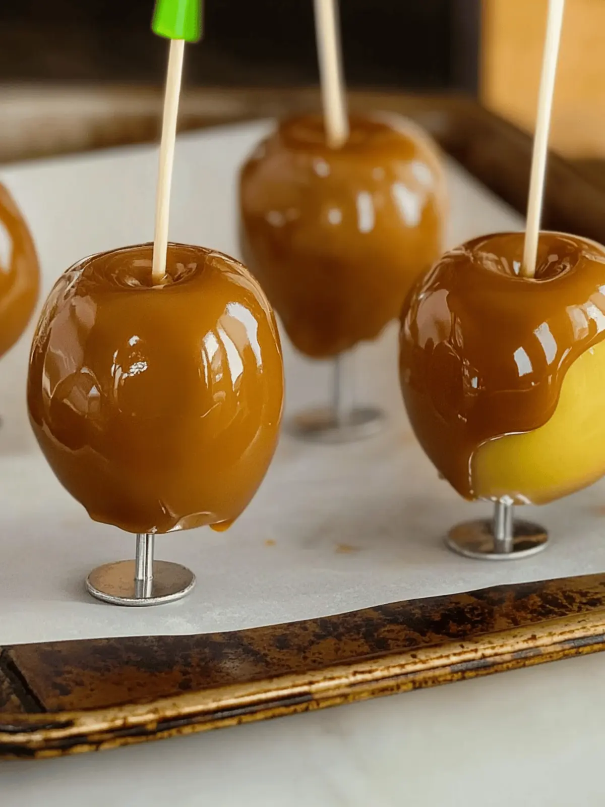 Homemade Caramel Candy Apples