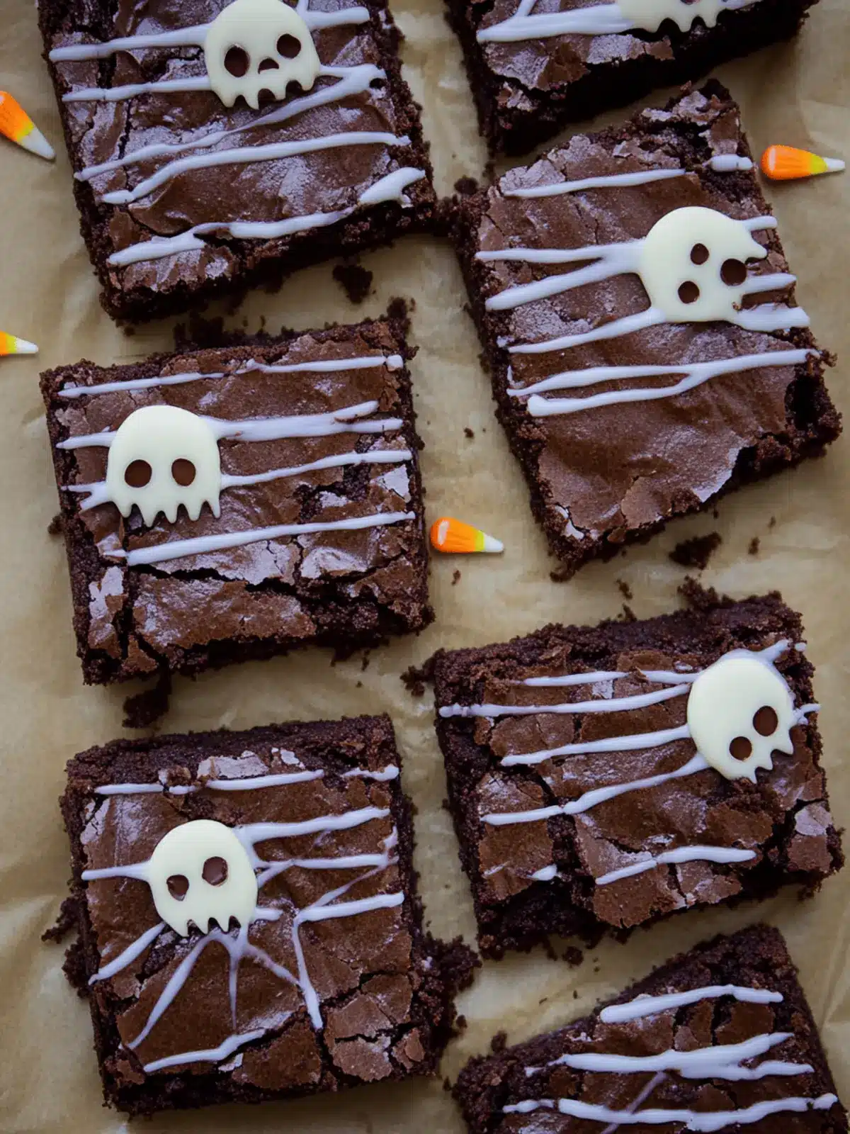 Easy Halloween Brownies 3 Ways
