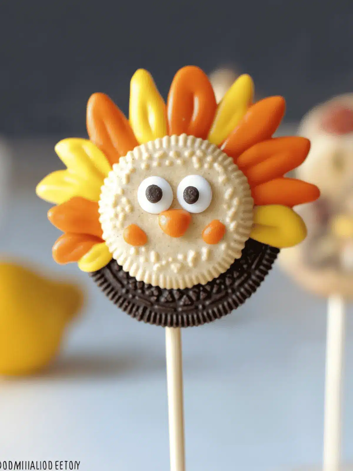Oreo Turkey Pops