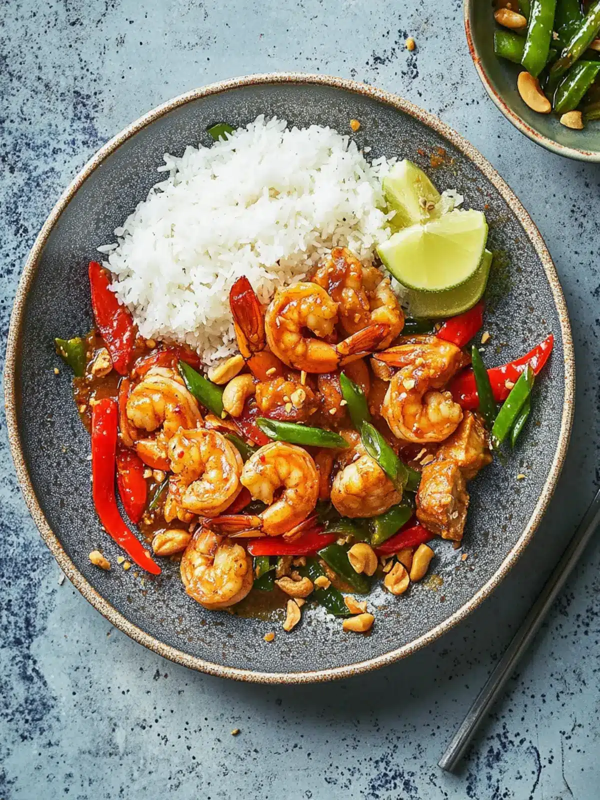 Thai Cashew Prawns