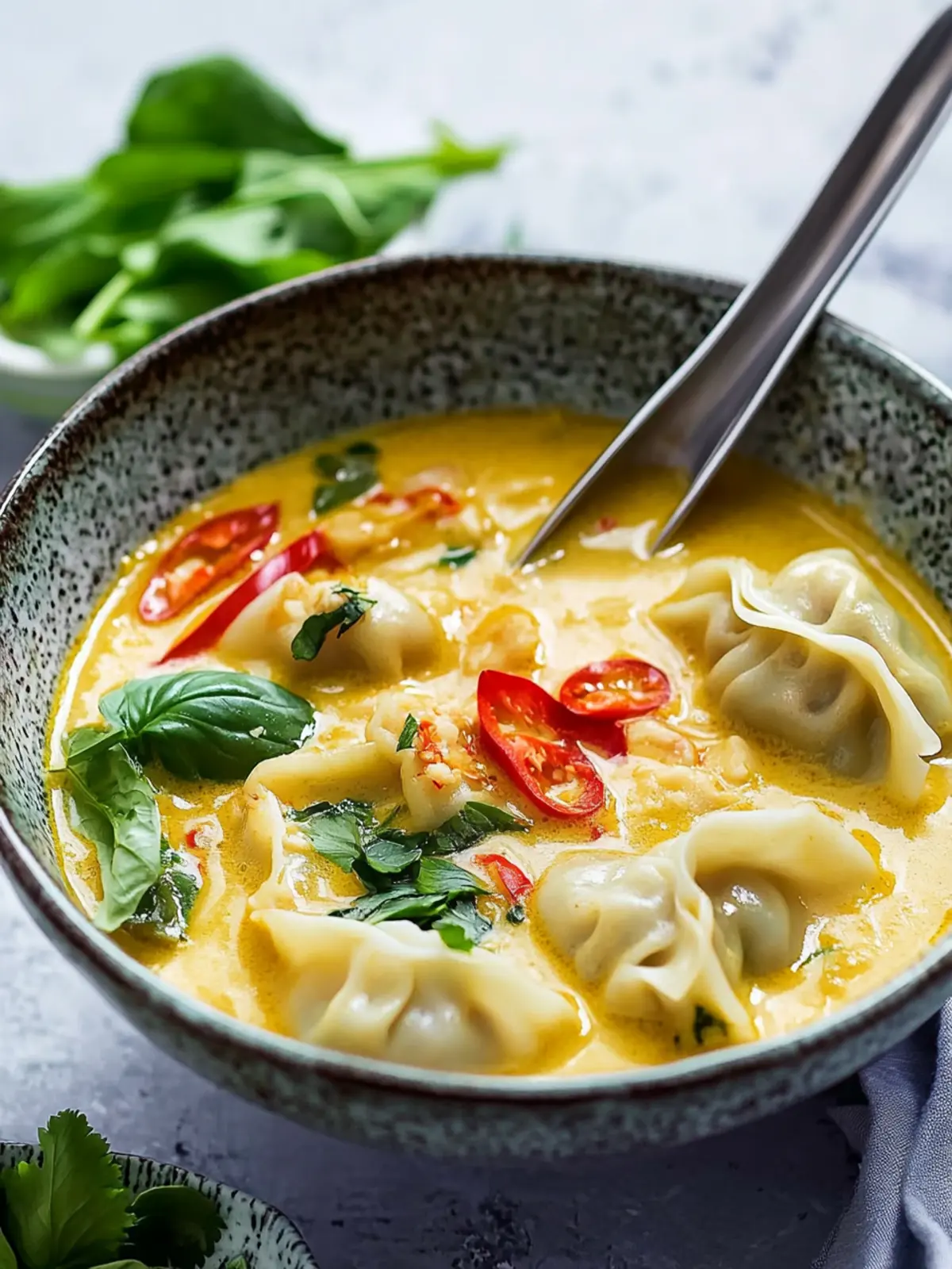 Creamy Yellow Curry Wonton Soup for Ultimate Comfort Cooking 2 Yellow Curry Wonton Soup