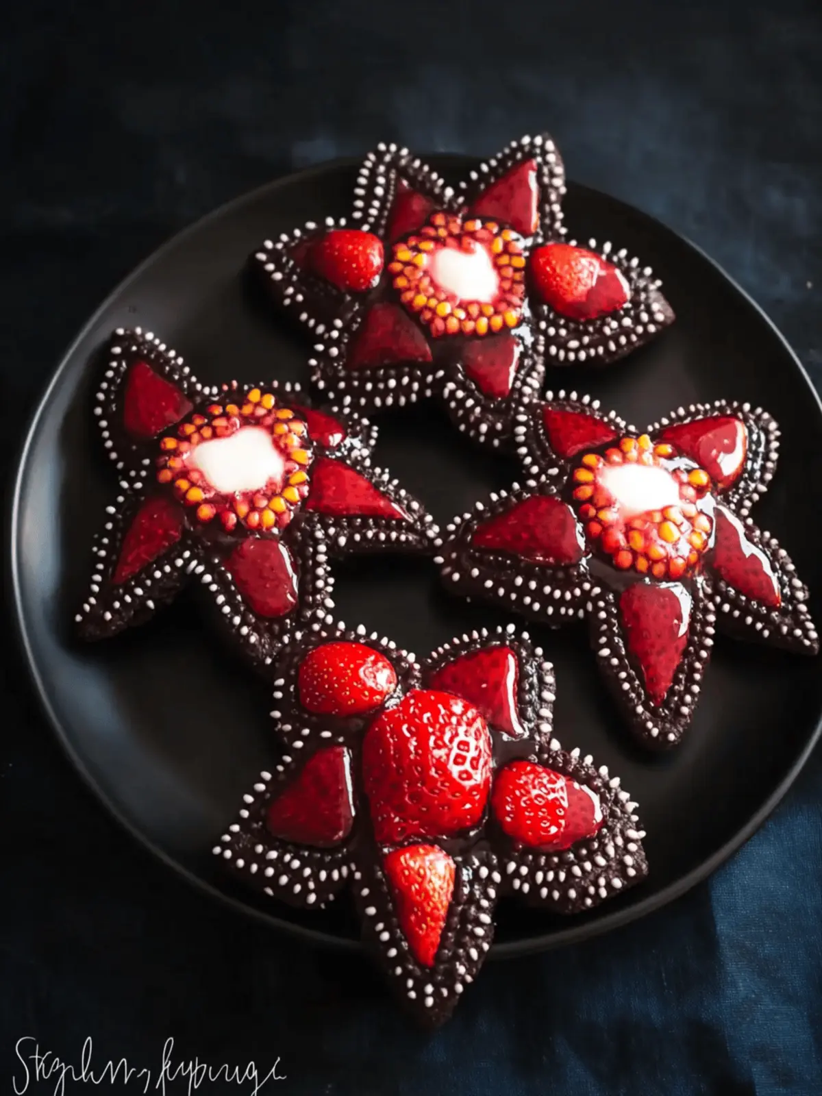 Stranger Things Demogorgon Strawberries