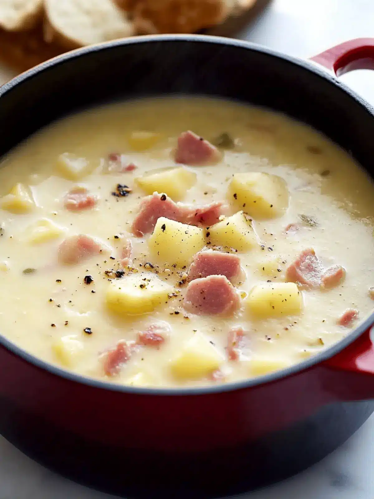 Creamy Ham and Potato Soup for Cozy Weeknight Comfort 2 Creamy Ham and Potato Soup for Cozy Weeknight Comfort