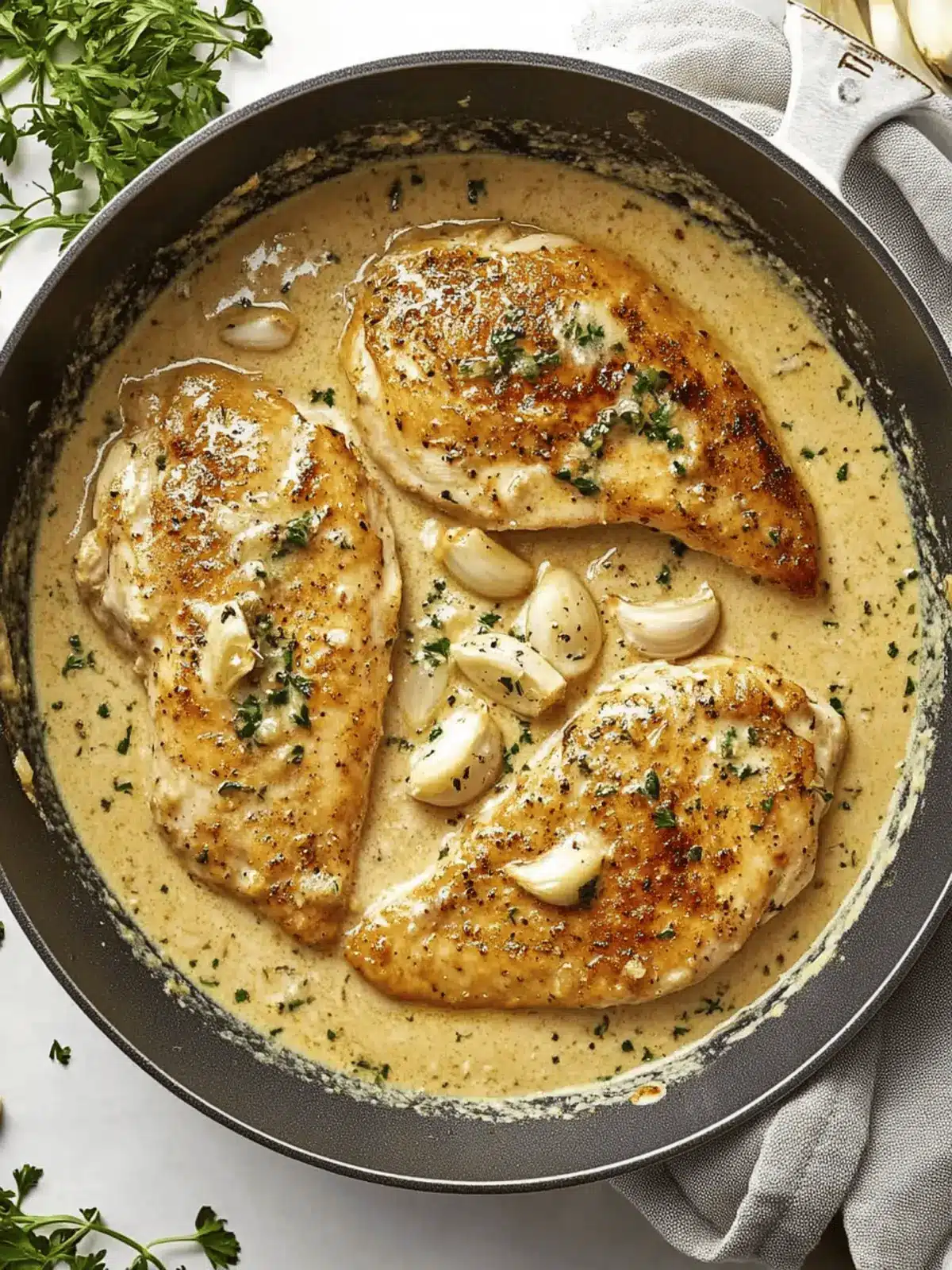 Creamy Garlic Chicken: Your Next Easy Comfort Food Hit