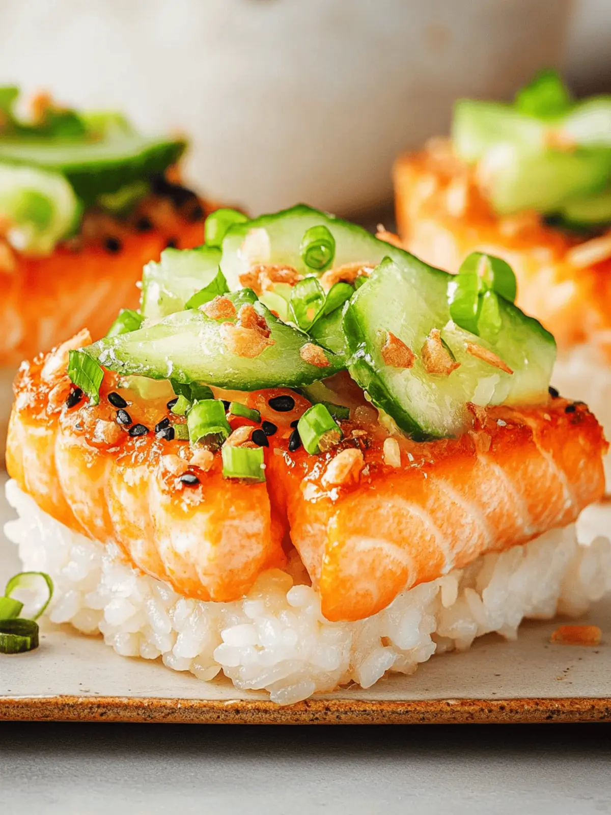 Crispy Rice Salmon Bites That Will Wow Your Taste Buds 3 Crispy Rice Salmon