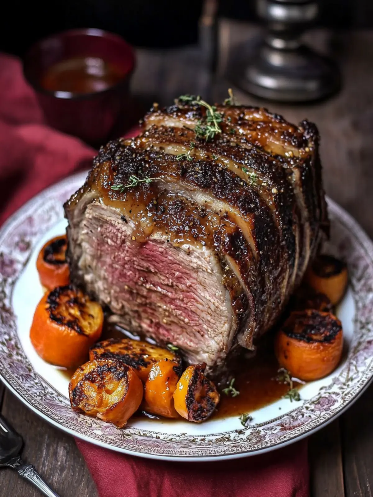 Perfect Pork Roast with Warm Persimmon Sauce for Festive Feasts 4 Pork Roast with Warm Persimmon Sauce
