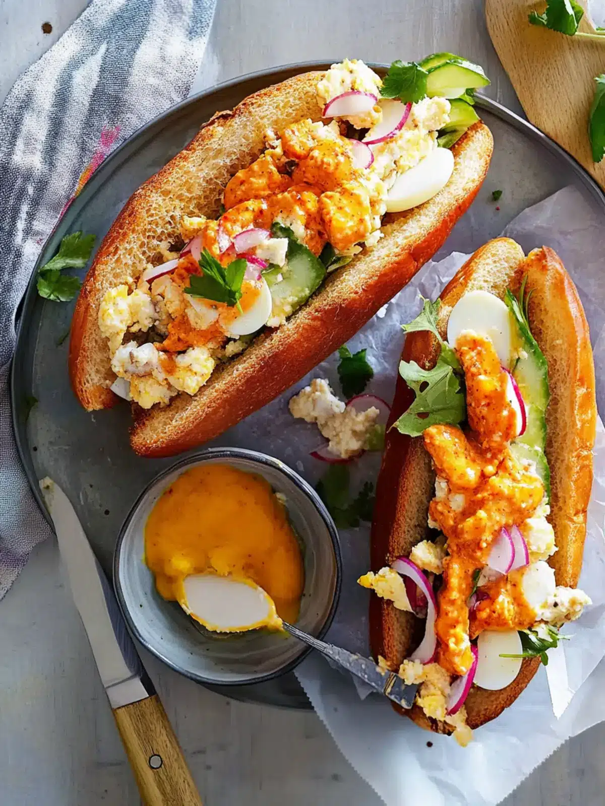 Delicious Peri Peri Egg Salad Subs for a Spicy Lunch Adventure 2 Peri Peri Egg Salad Subs