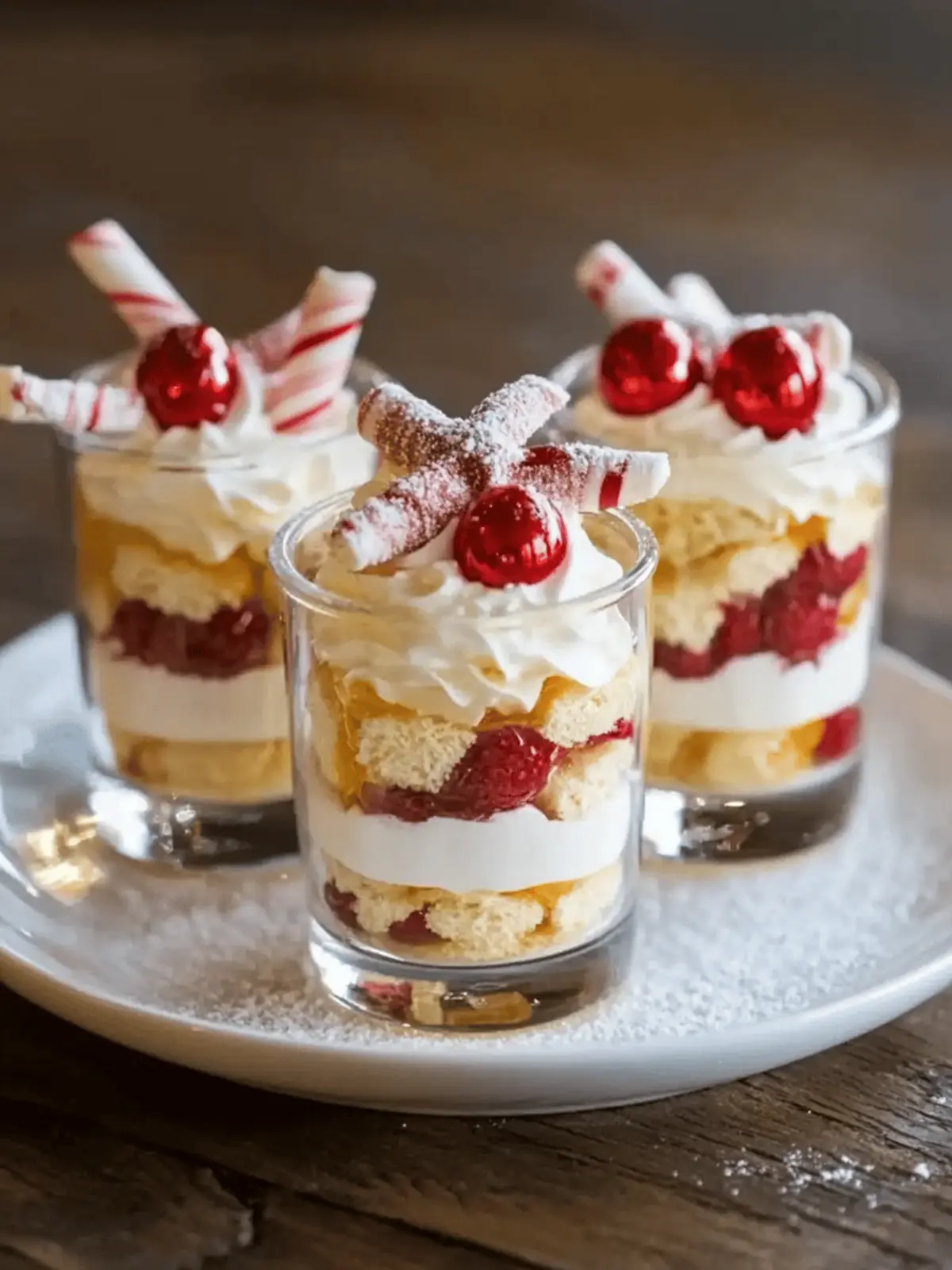 Mini Christmas Trifles