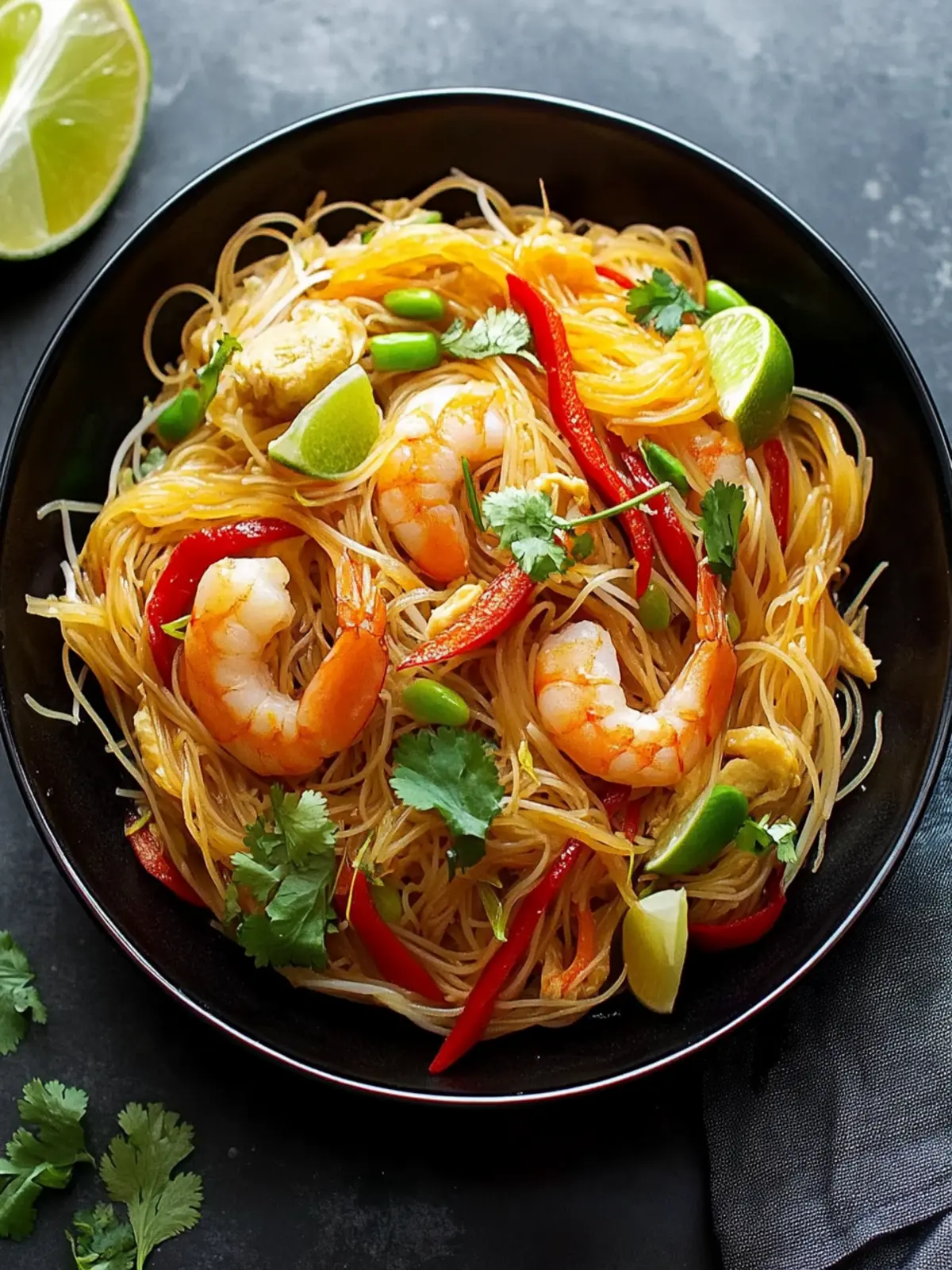Delicious Singapore Noodles with Prawns in Just 20 Minutes 4 Singapore Noodles