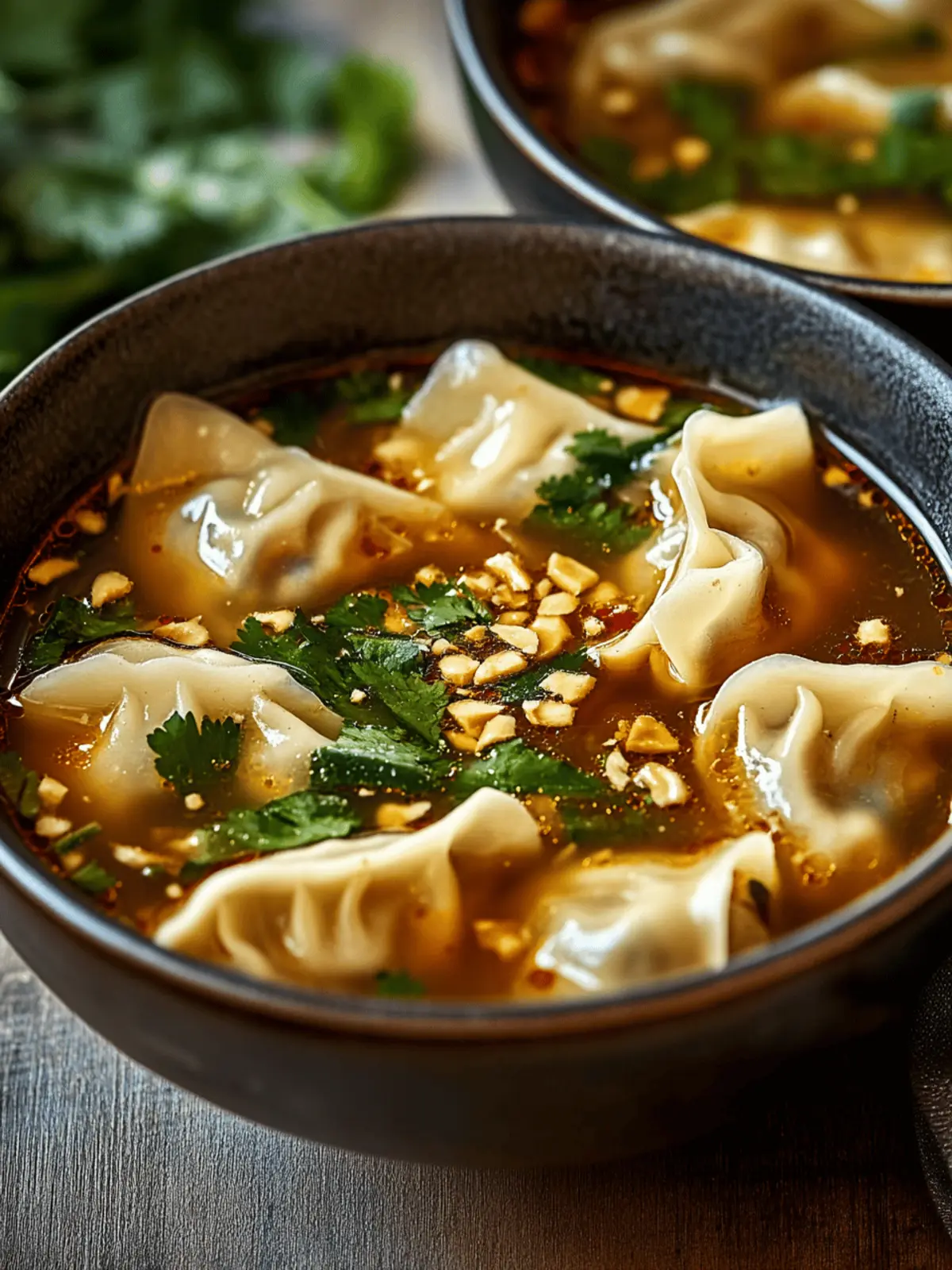 Thai Potsticker Soup: Cozy Comfort in a Bowl of Flavor 2 Thai Potsticker Soup