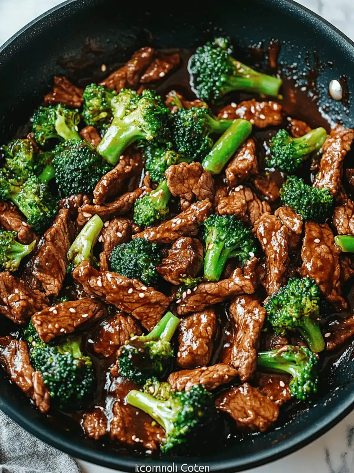 Satisfy Your Cravings with Chinese Beef and Broccoli One Pan Take-Out 4 Chinese Beef and Broccoli (One Pan Take-Out)