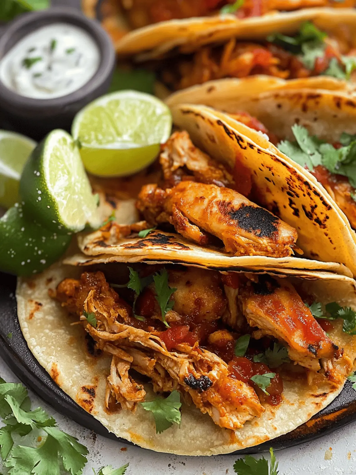Crispy Chicken Tacos Loaded with Flavor in Just 30 Minutes 4 Crispy Chicken Tacos