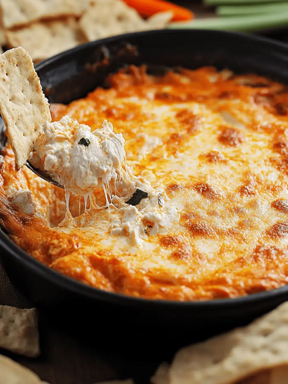 Smoked Buffalo Chicken Dip: Your New Game Day Must-Have 2 Smoked Buffalo Chicken Dip