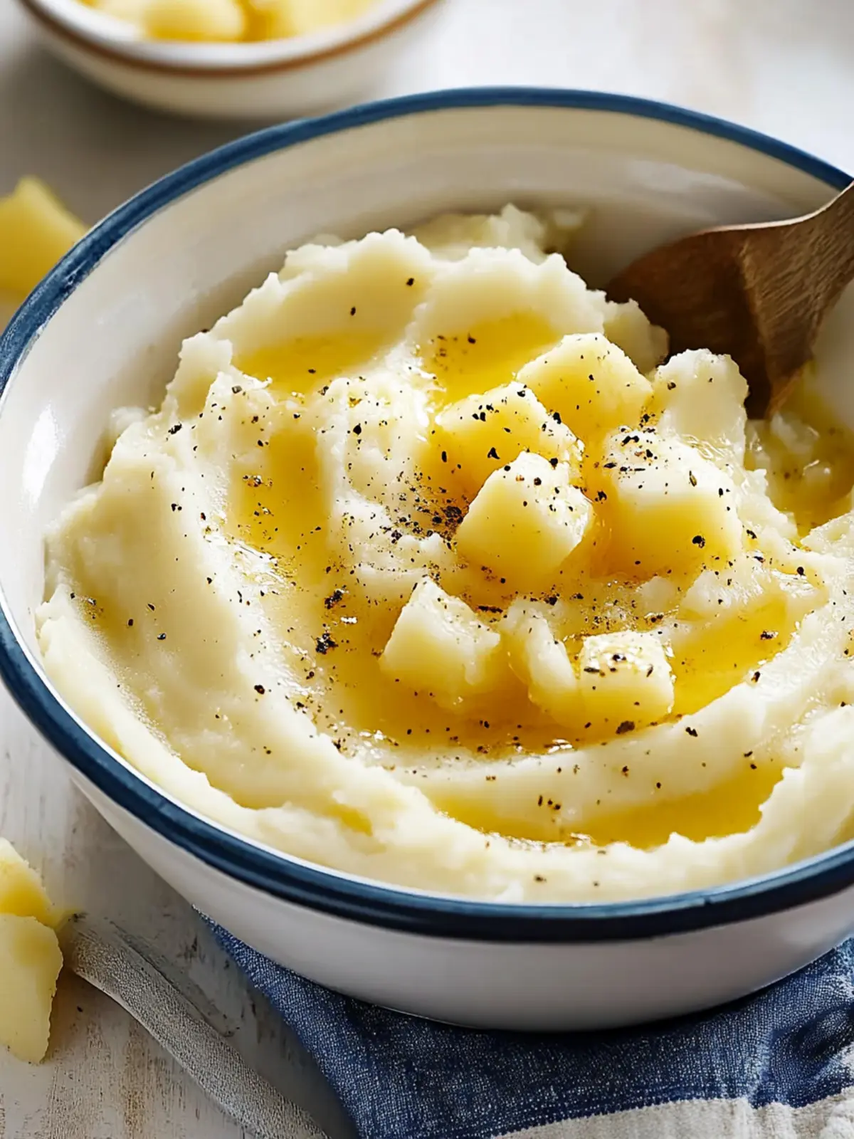 Cheesy Buttery Potato Mash
