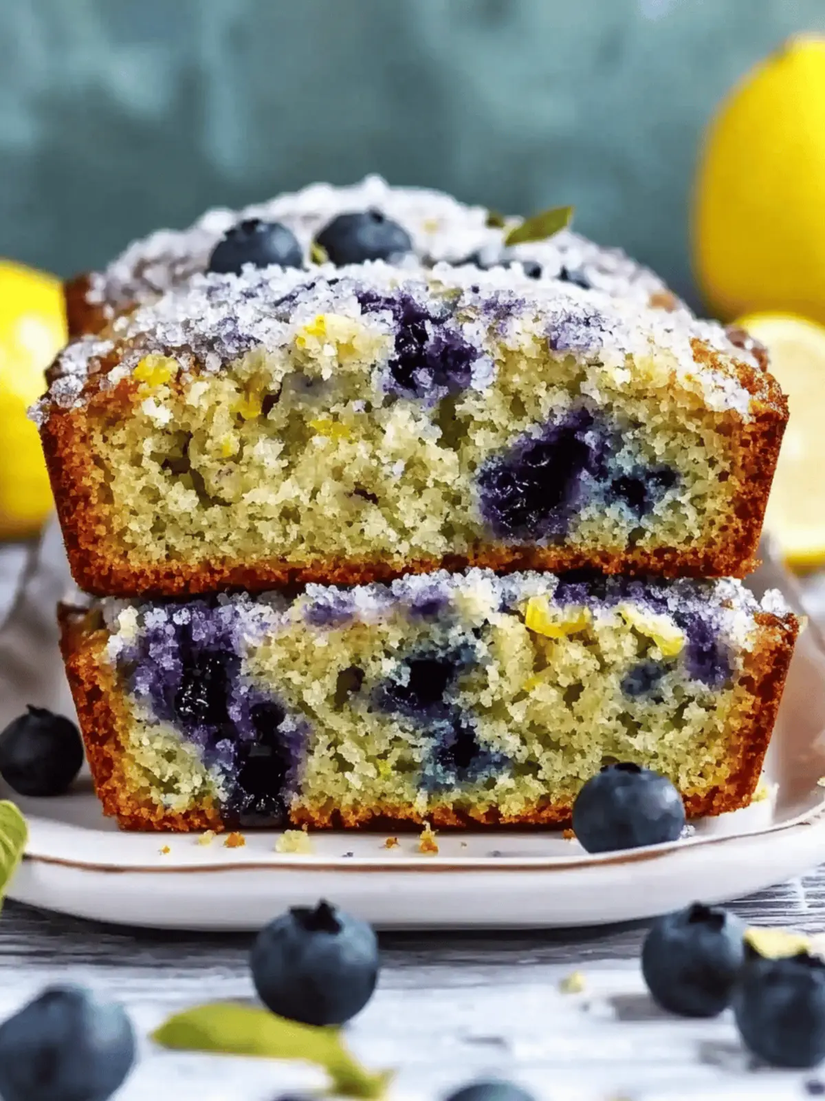Lemon Blueberry Zucchini Bread for a Moist, Healthy Snack 3 Lemon Blueberry Zucchini Bread
