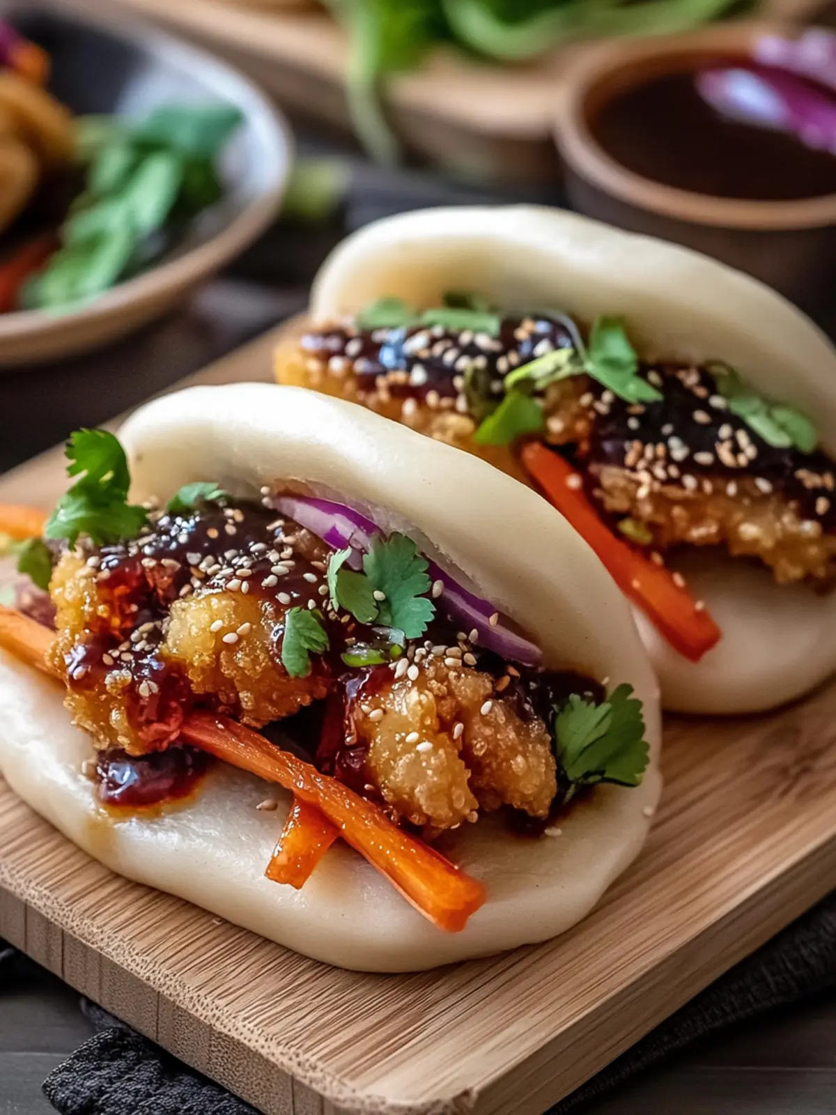 Sticky Crispy Chicken Bao Buns: Your New Favorite Comfort Food 3 Sticky Crispy Chicken Bao Buns
