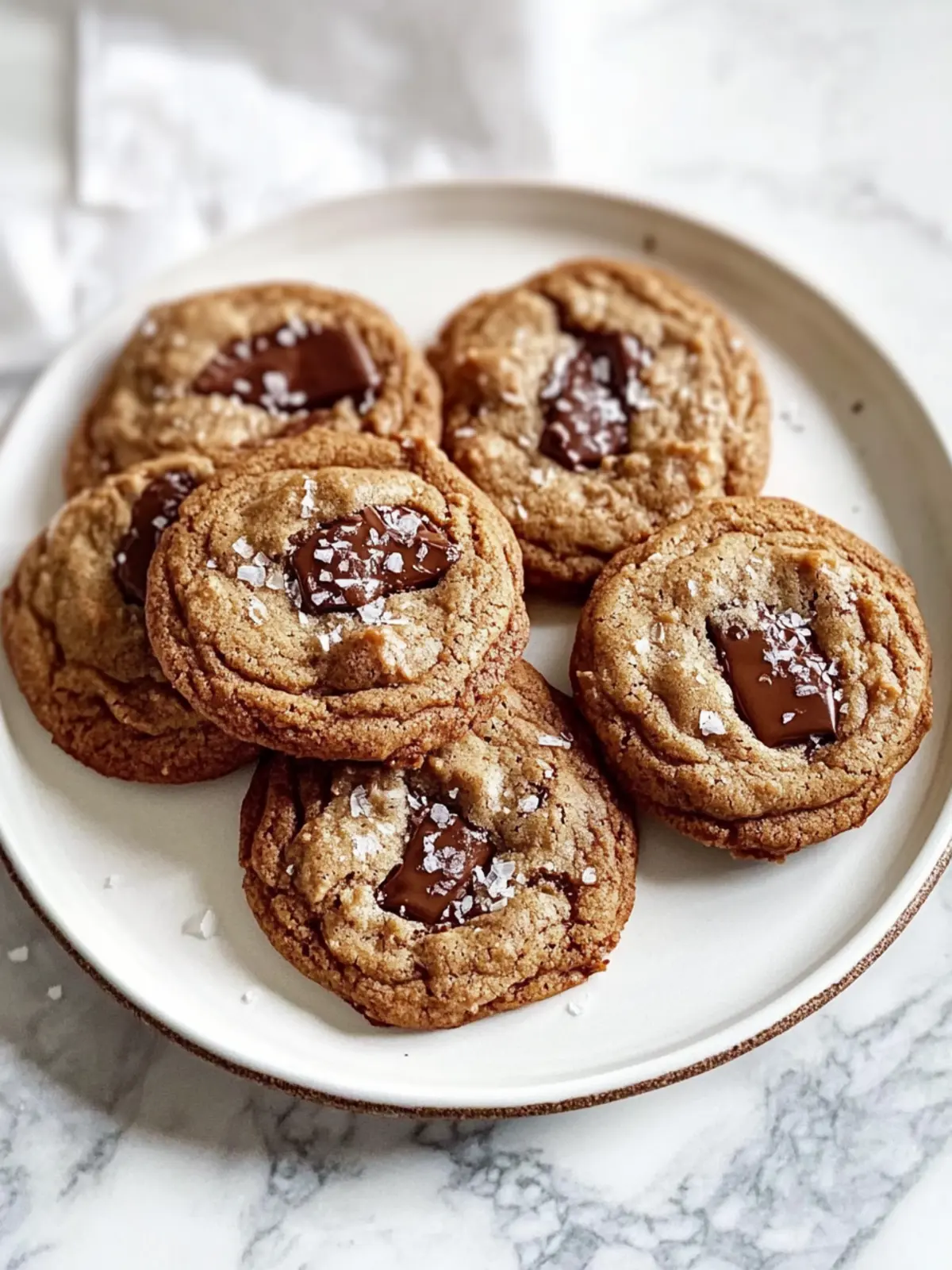 Brown Butter Caramel And Chocolate Cookies