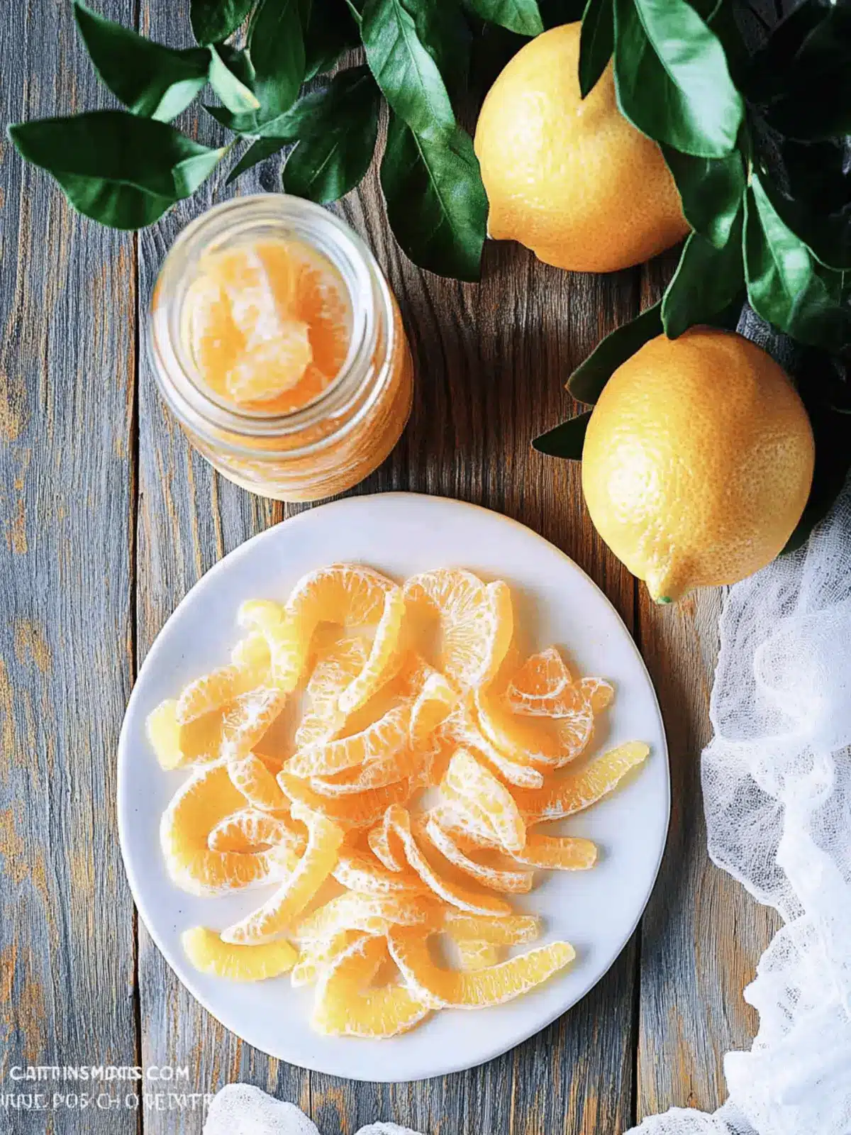 Lemon and Orange Mixed Peel