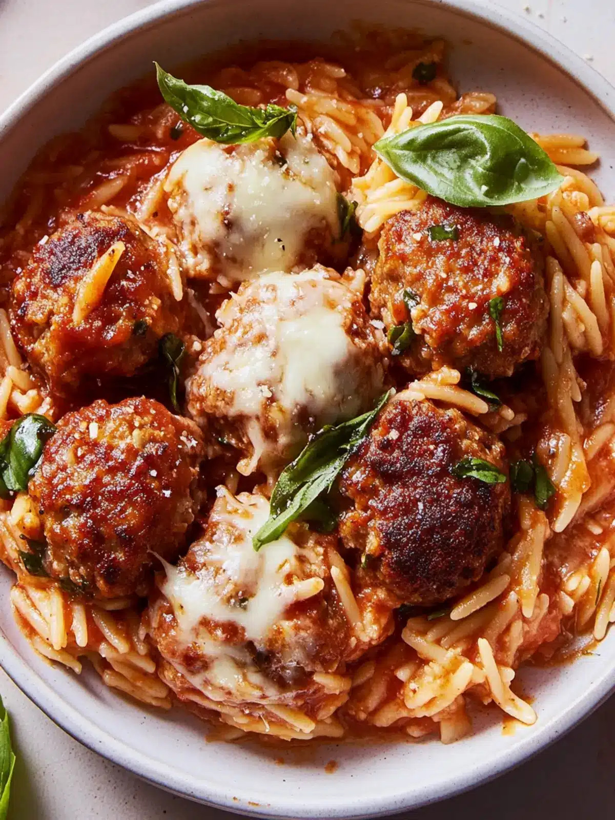 Meatball Parm Orzo: Your New Family-Friendly One-Pot Wonder 3 Meatball Parm Orzo