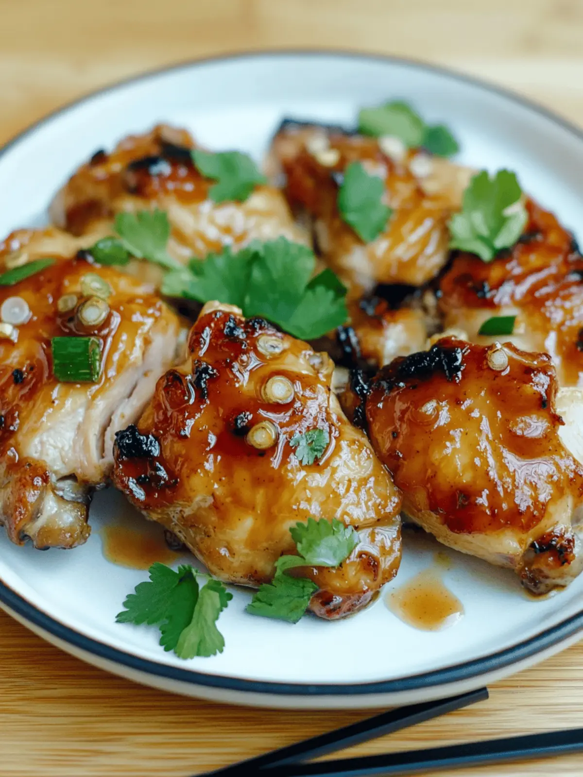 Viral Garlic Miso Chicken Thighs 25 Minutes of Yum! 4 Viral Garlic Miso Chicken Thighs (Air Fryer or Oven)