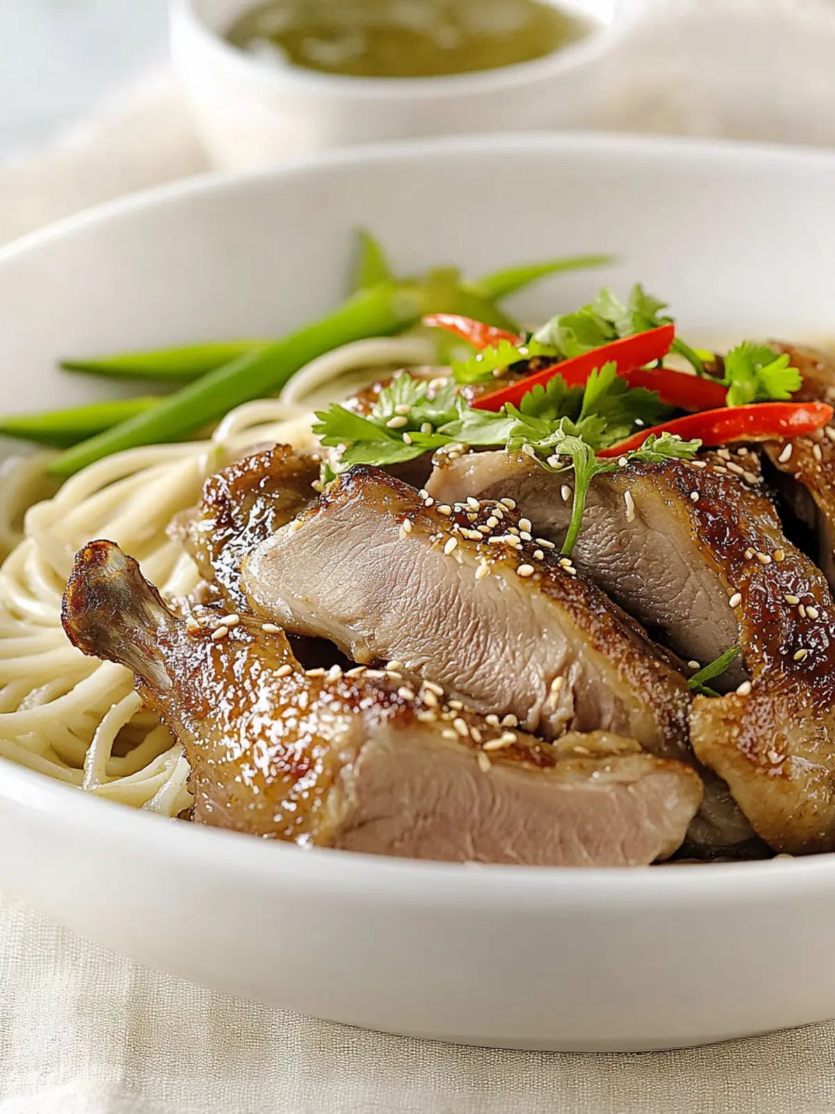 Asian Style Soy Grilled Duck
