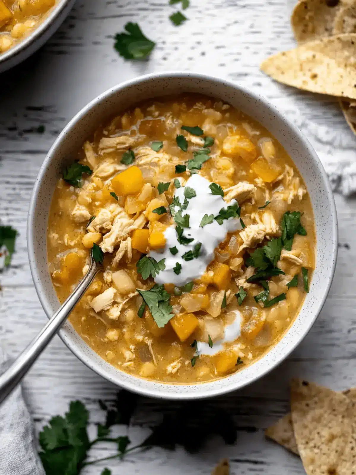 Cozy Butternut White Chicken Chili for Chilly Nights 2 Butternut White Chicken Chili