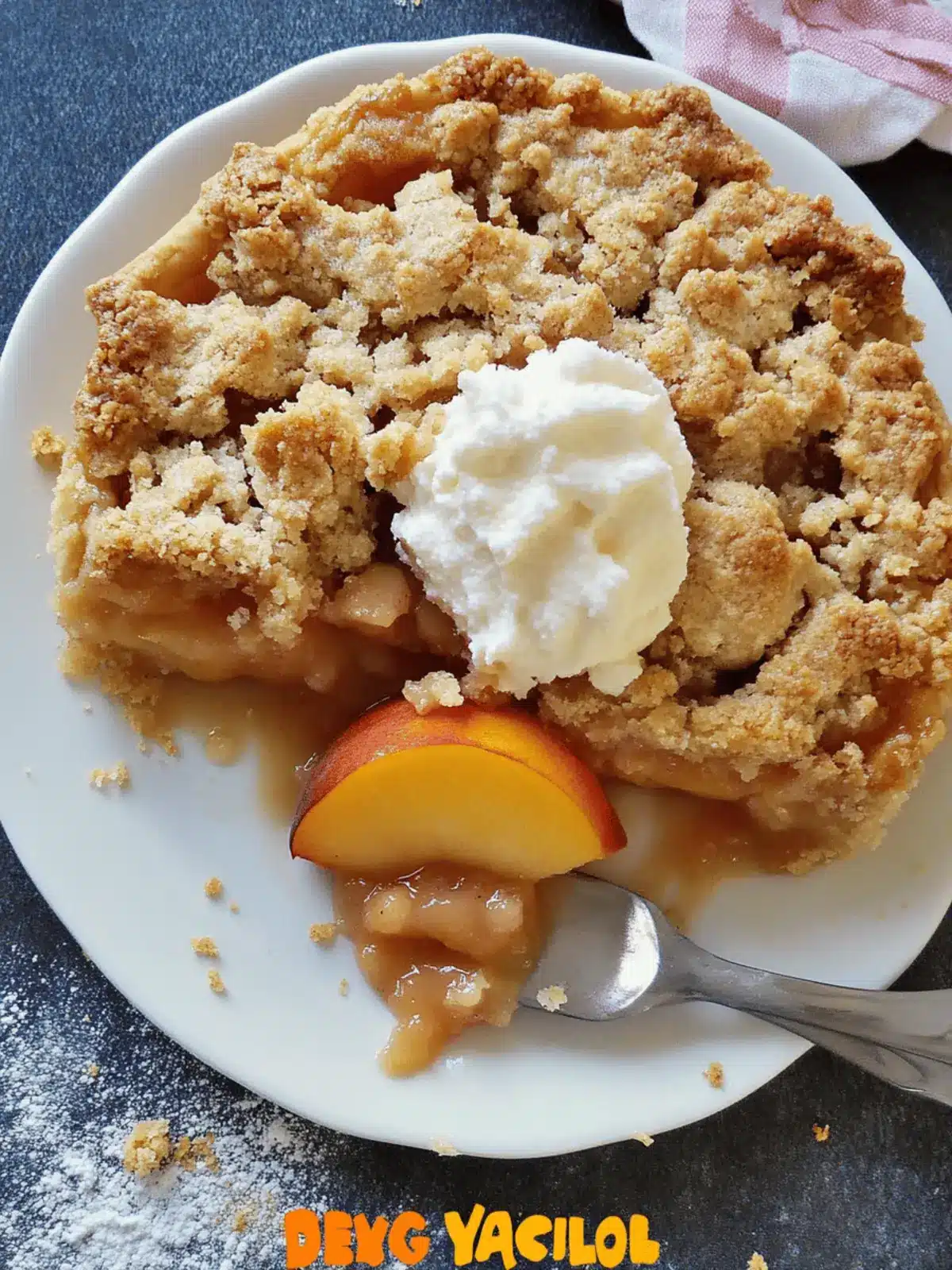 Heavenly Peach Crumble Pie: Your Summer Dessert Delight 2 Peach Crumble Pie