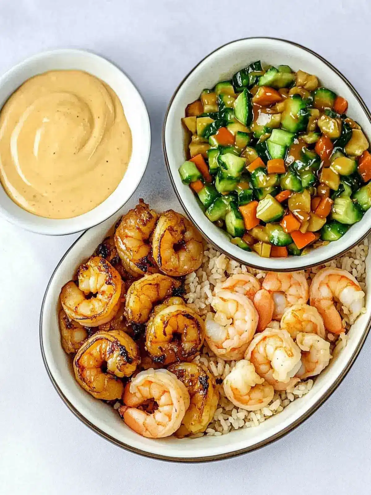 Hibachi Shrimp Rice Bowls
