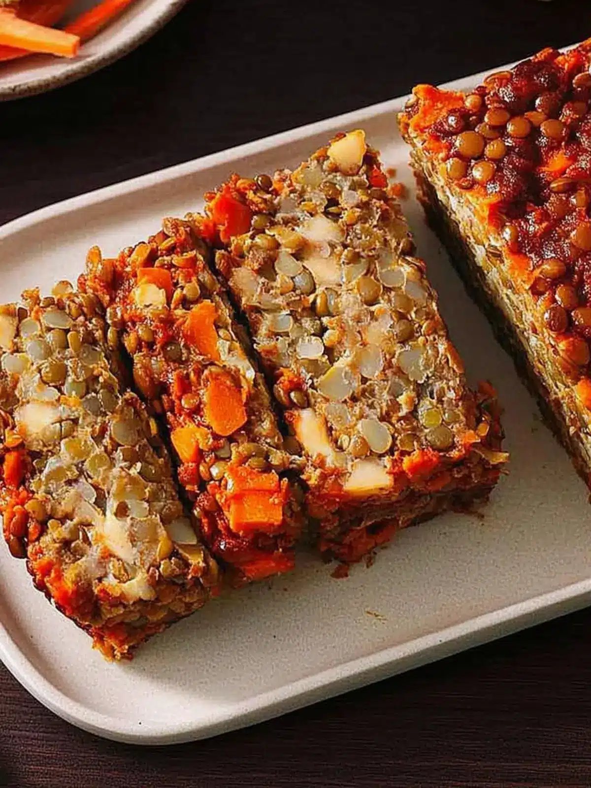 Delicious Lentil Loaf Packed with Flavor and Comfort 2 Lentil Loaf