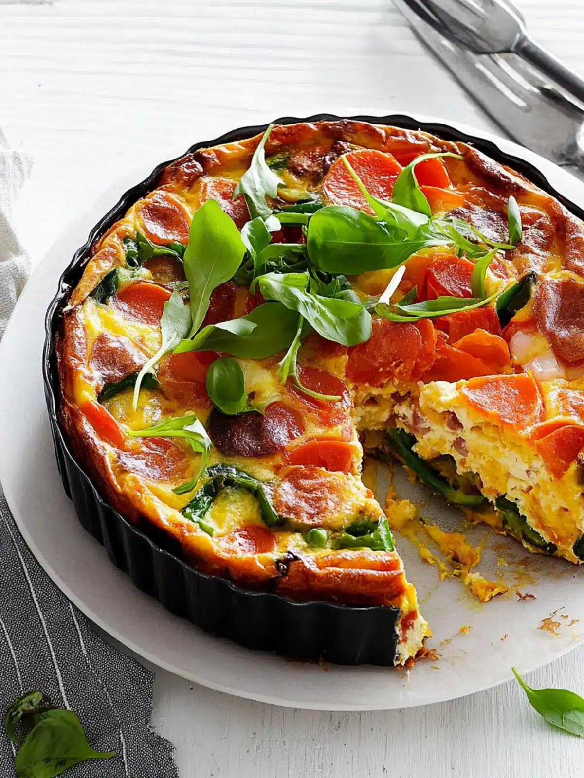 Flavor-Packed Cake Tin Frittata for Healthy Meal Prep 2 Cake Tin Frittata