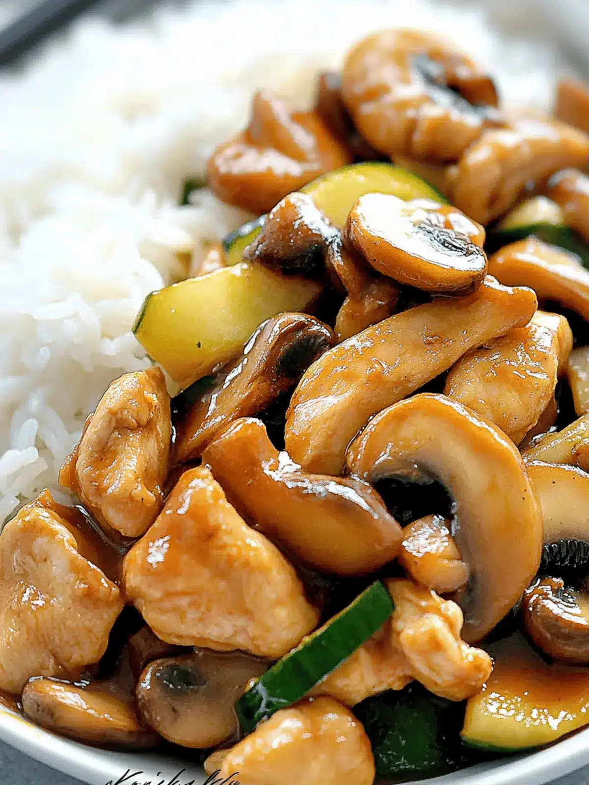 Panda Express Mushroom Chicken Copycat