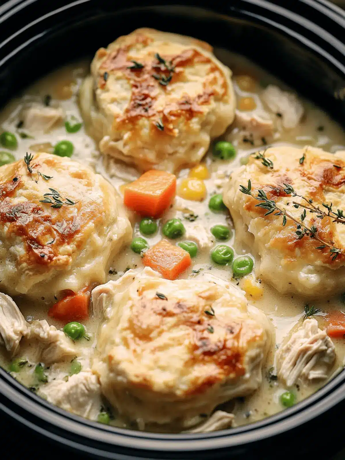 Crock Pot Chicken Pot Pie