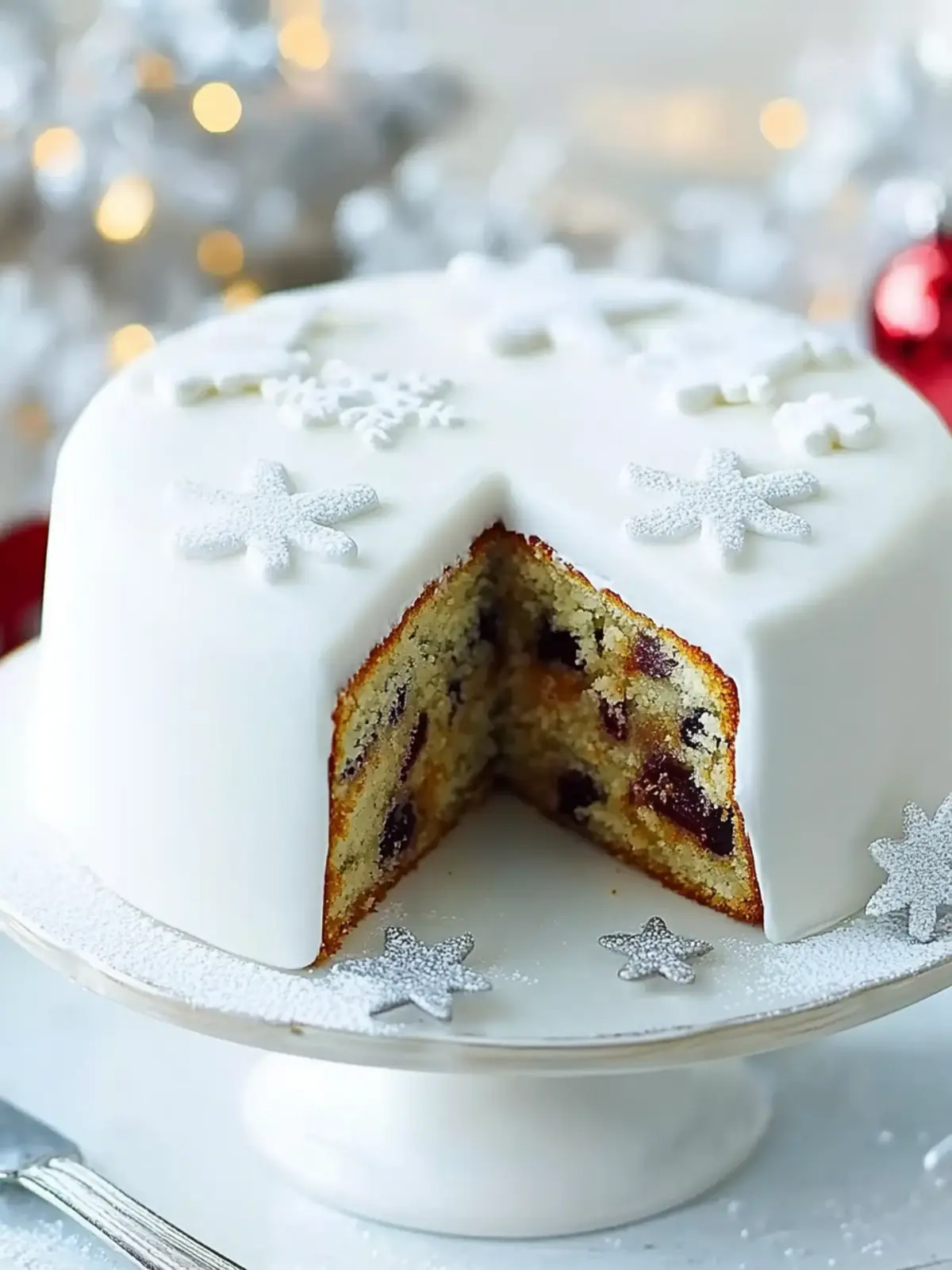 Delicious Classic Christmas Cake with Marzipan Magic 3 Classic Christmas cake