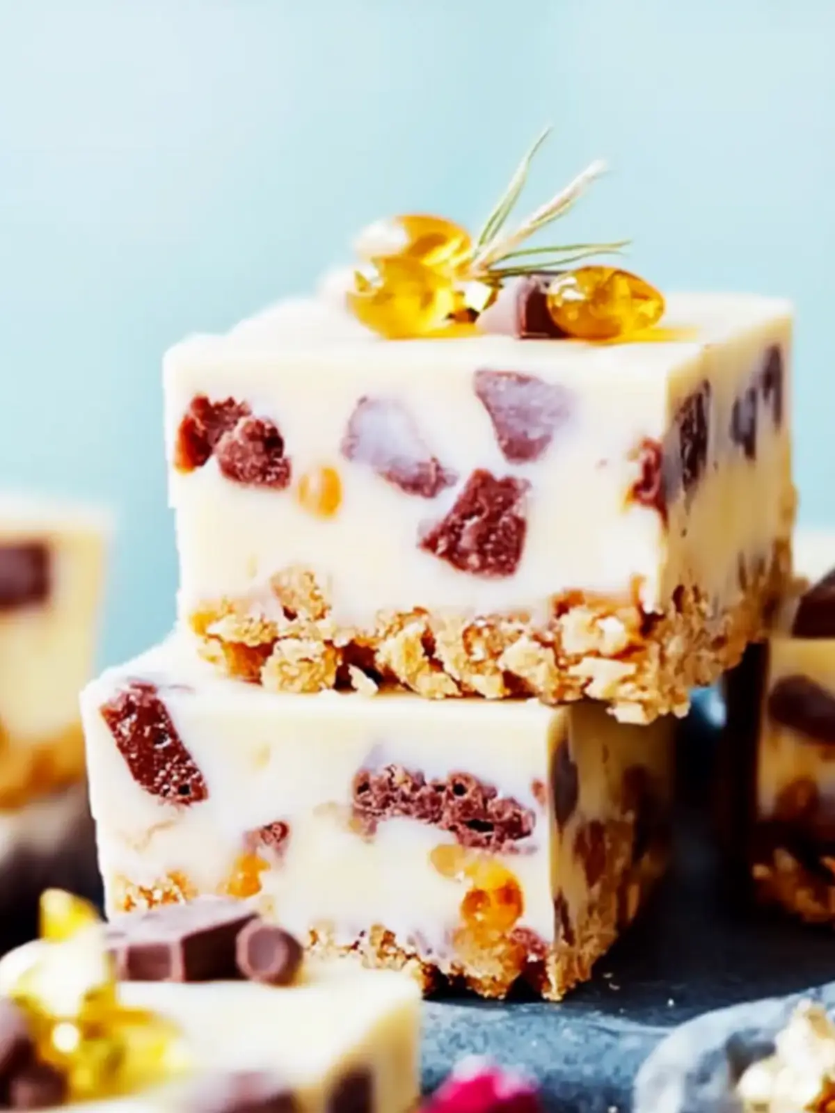 Christmas chocolate tiffin